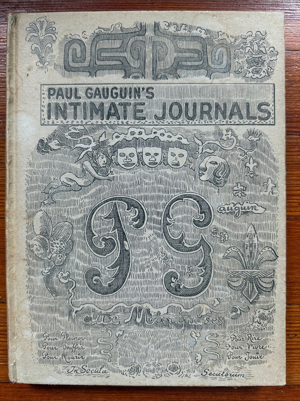 Paul Gauguin's Intimate Journals - Beige Illustrated Hardcover